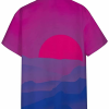 Bisexual Pride Sunrise Hawaii Shirt Hawaiian Short Sleeve Shirt Bisexual Pride Hawaiian Shirt