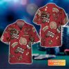 Casino Pattern Red Personalized Name 3d Hawaiian Shirt For Poker Players 2