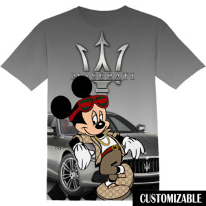 Customized Maserati Disney Mickey Shirt