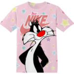 Customized Cartoon Looney Tunes Sylvester Shirt