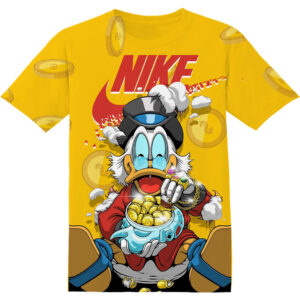 Customized Disney Wealthy Donald Duck Shirt