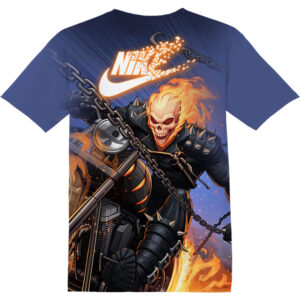 Customized Marvel Ghost Rider Jonathan Blaze Shirt