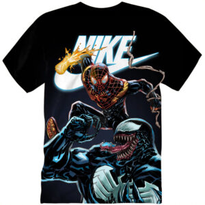 Customized Gift For Venom vs Spiderman Lover Shirt