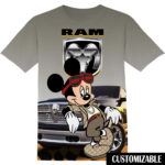Customized Ram Trucks Disney Mickey Shirt