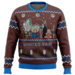 Studio Ghibli Spirited Away alt Ugly Christmas Sweater