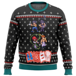 YUYU HAKUSHO Ghost Fighter Sprite Ugly Christmas Sweater