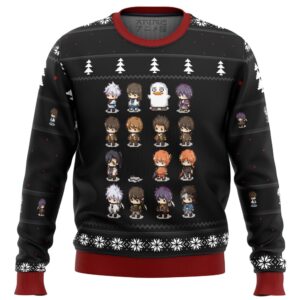 Gintama Sprites Ugly Christmas Sweater