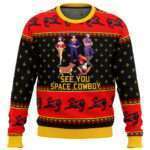 Cowboy Bebop See You Space Cowboy Ugly Christmas Sweater