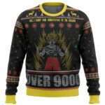 Dragonball Z Goku Over 9000 Ugly Christmas Sweater