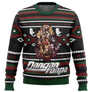 Danganronpa Alt Ugly Christmas Sweater