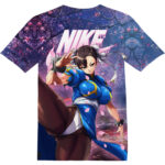 Customized Gaming Street Fighter Chun Li Kawaii Shirt