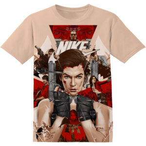 Customized Movie Gift Resident Evil Shirt