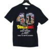 40 years of dragon ball 1984 2024 akira toriyama thank you for the memories t shirt 1
