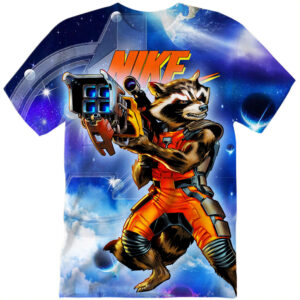 Customized Movie Gift Guardians of the Galaxy Rocket Raccoon Shirt