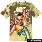 Customized Usain Bolt Legend Fan Lover Shirt QDH