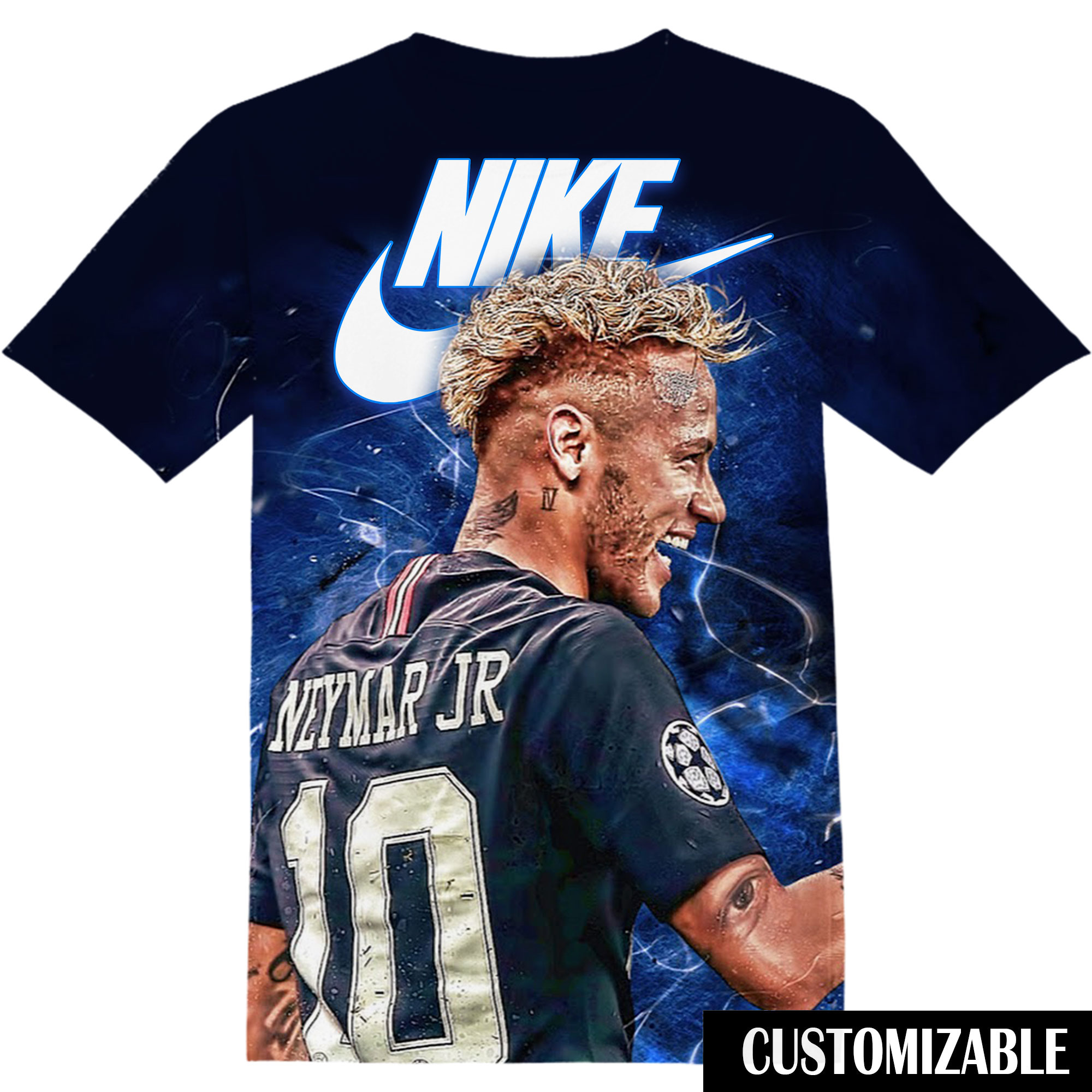 Customized Neymar Football Fan Lover Shirt QDH
