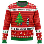 Fire Force A Beautiful Tree Ugly Christmas Sweater