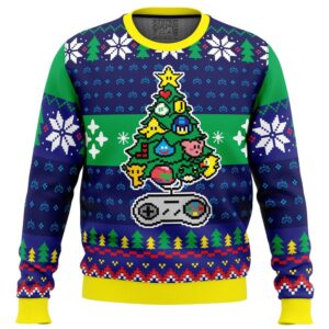 A Classic Gamer Christmas Ugly Christmas Sweater