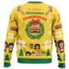 A Juicy Delicious Christmas Bobs Burgers PC Ugly Christmas Sweater back mockup.jpg
