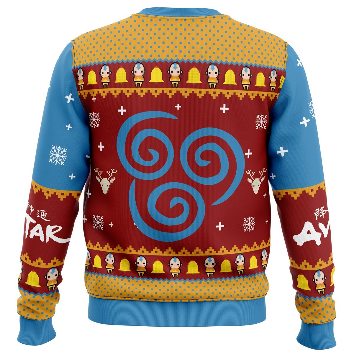 Airbenders Air Nomads Avatar Ugly Christmas Sweater