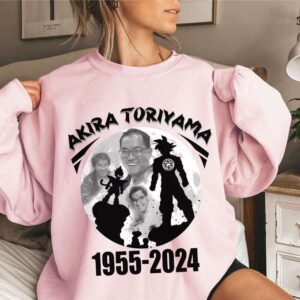 Akira Toriyama RIP Shirt 1984 to 2024 Shirt, Akira Toriyama Dragon Ball RIP Gift For Fan