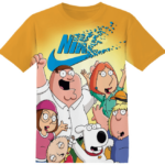 Customized Cartoon Family Guy Shirt