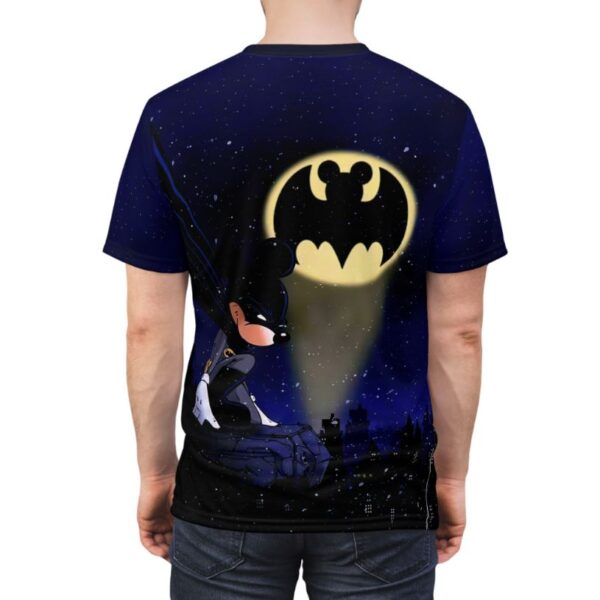 Batman Mickey Mouse all over print T-shirt