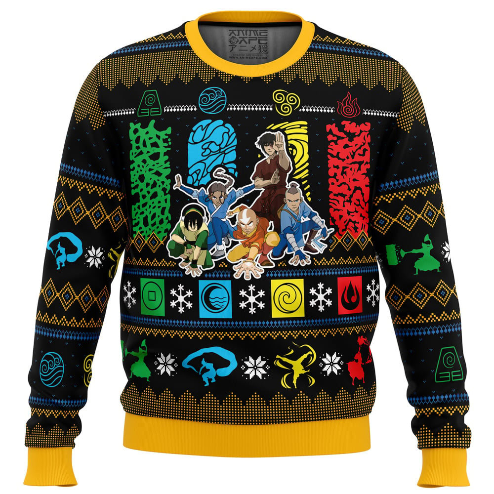 Christmas Avatar Last Airbender Ugly Christmas Sweater