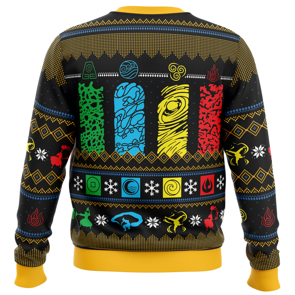 Christmas Avatar Last Airbender Ugly Christmas Sweater
