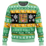 Christmas Clue Board Games Ugly Christmas Sweater
