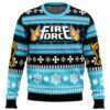 Christmas Flame Fire Force men sweatshirt FRONT mockup.jpg