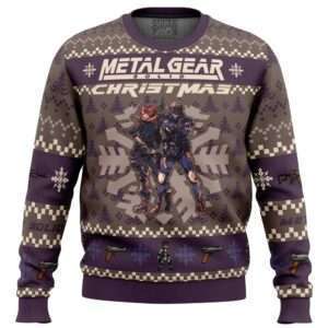 Christmas Metal Gear Solid Ugly Christmas Sweater