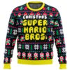 Christmas Super Mario Bros PC men sweatshirt FRONT mockup.jpg