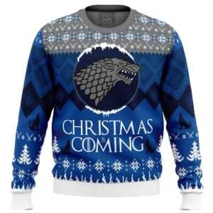 Game of Thrones Christmas is Coming Ugly Christmas Sweater