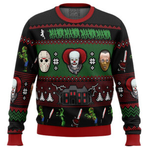 Classic Horror Christmas Ugly Christmas Sweater