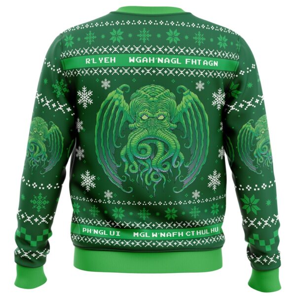Cthulhu Cultist Christmas Ugly Christmas Sweater