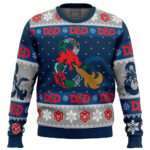 D-20 Dungeons Dragons Ugly Christmas Sweater