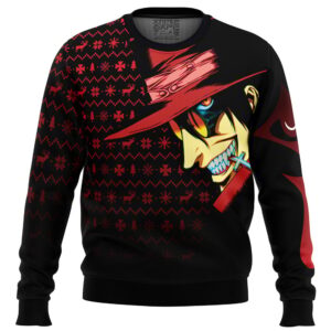 Dark Fanstasy Alucard Hellsing Ugly Christmas Sweater