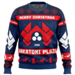 Nakatomi Plaza Die Hard Ugly Christmas Sweater