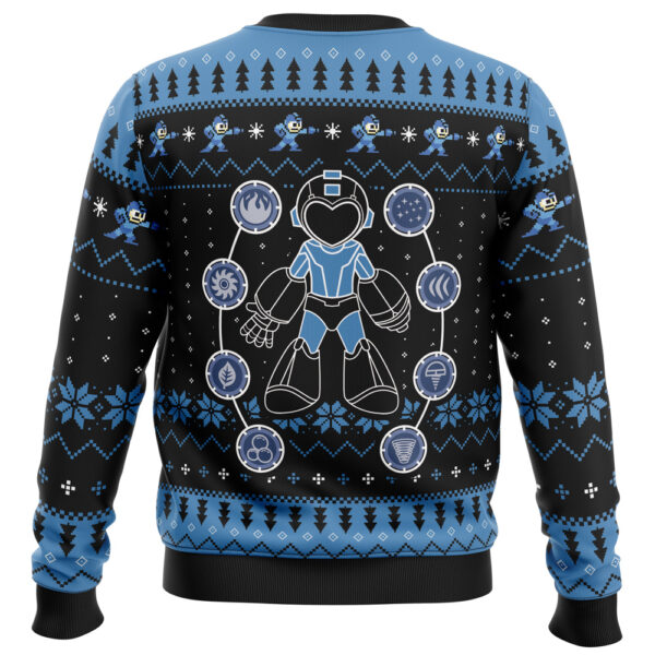 Elemental Weapon Mega Man Ugly Christmas Sweater