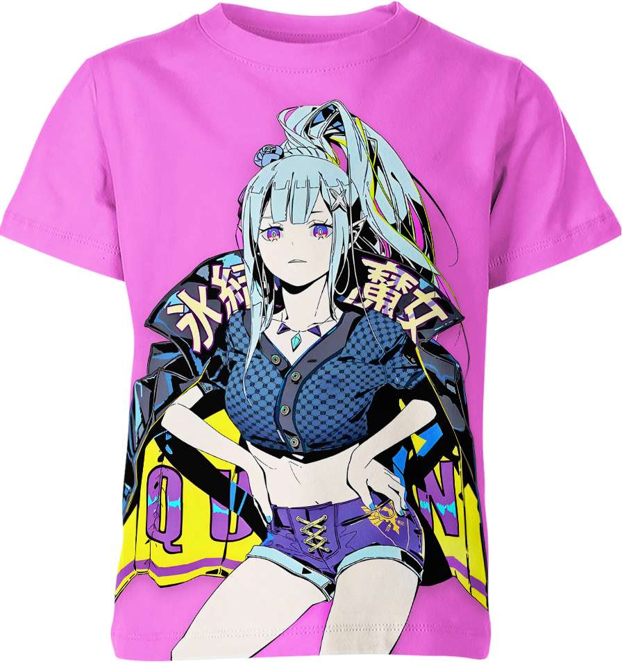 Emilia From Re Zero Shirt