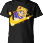 Luna and Usagi Tsukino from Sailor Moon Nike Shirt