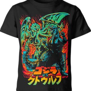 Godzilla vs Cthulhu Shirt