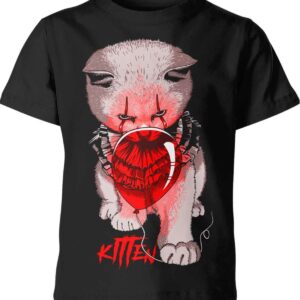 Cat x Pennywise From It Shirt