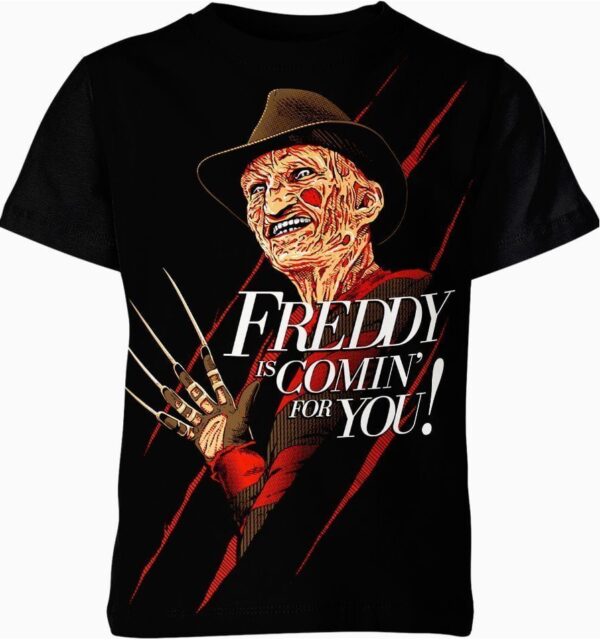 Freddy Krueger from A Nightmare on Elm Street Shirt