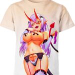 Anime Devil Girl Hentai Ahegao Shirt