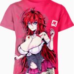 Rias Gremory Ahegao Hentai From High School DxD Shirt
