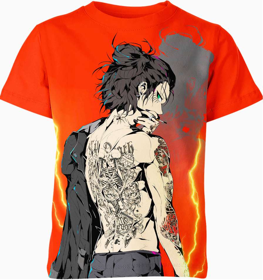Eren Yeager From Attack On Titan Shirt