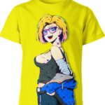 Android 18 from Dragon Ball Z Shirt