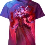 Sylvanas Windrunner From Dota World Of Warcraft Shirt